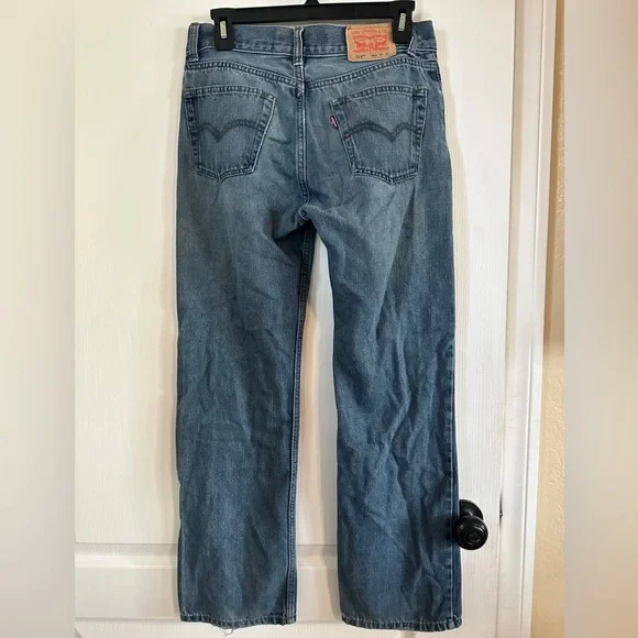 Levi's 514 Slim-fit Men's Classic Indigo Straight Jeans.           Size 29/29 - Picture 3 of 3